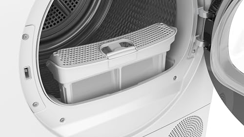 Bosch WQB245B40, Stiftung Warentest GUT (2,5)*, Serie 8 Smarter Wärmepumpentrockner 9 kg, AutoDry Sensorgesteuerte Trocknung, SmartDry Programmautomatik, LED-Display, Selbstreinigender Kondensator