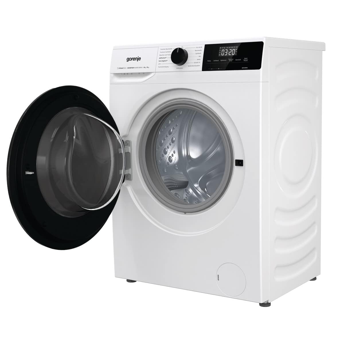 Gorenje WDAM 854 AP Waschtrockner mit Dampffunktion, 8 kg, 1400 U/min, Weiß