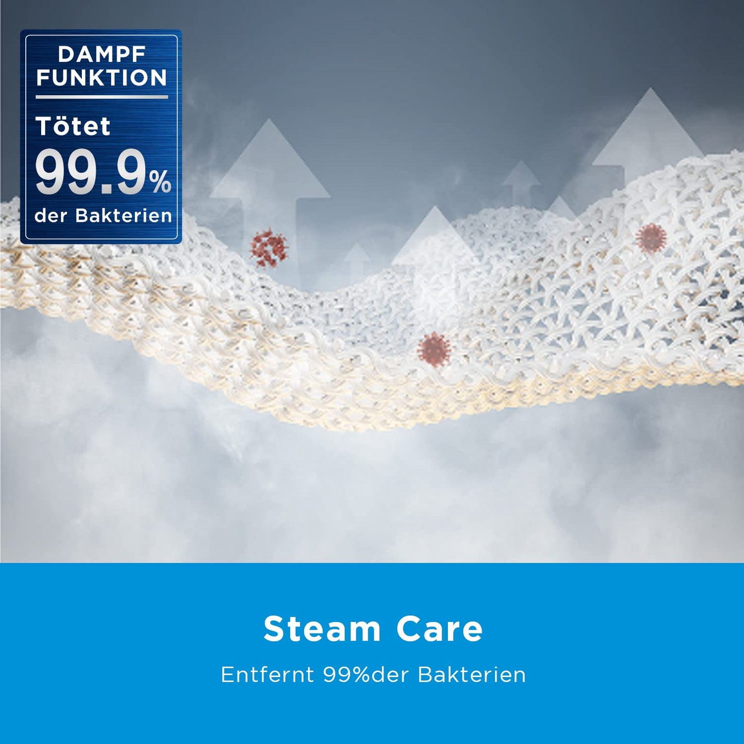 Midea MF200W80WB-14AS Waschmaschine/8KG /Energieeffizienzklasse A/Mengenautomatik/Steam Care/Nachlegefunktion / 1400 U/min/Zeitsparen - Turbo/nur 48 cm tief/APP-Steuerung, AquaStop, Weiß