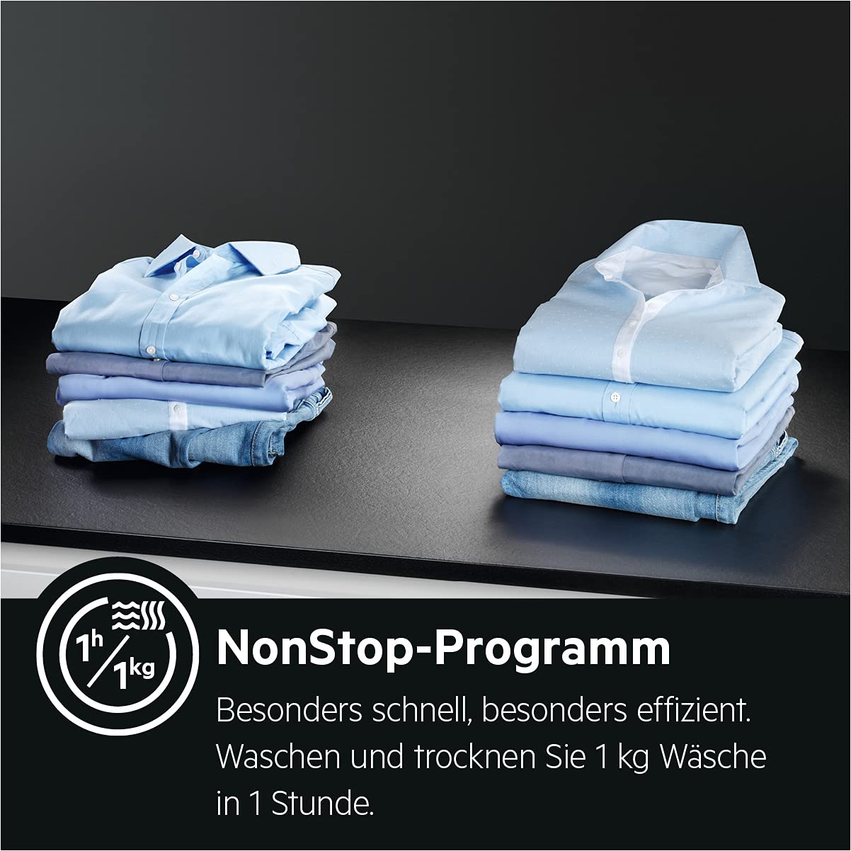 AEG Waschtrockner, DualSense - schonende Pflege, 8 kg Waschen, 5 kg Trocknen, D, energiesparend, Mengenautomatik, Nachlegefunktion, ProSteam – Auffrischfunktion, 1600 U/min, Weiß, L7WBA60680