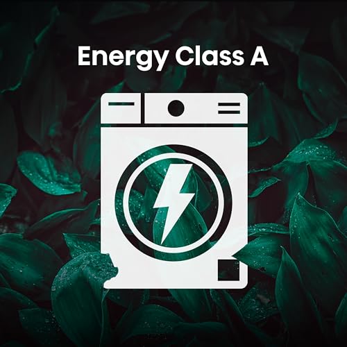 Hisense WF1Q8041BW Waschmaschine mit Dampffunktion /8KG /1400 U/Min /15 Programme/Anti-Allergie Programm/Baby-Wäsche/AutoWash/QuickWash/Daunen/Eco/Power 49' / Verzögertes Ende/EEK: A/Weiß