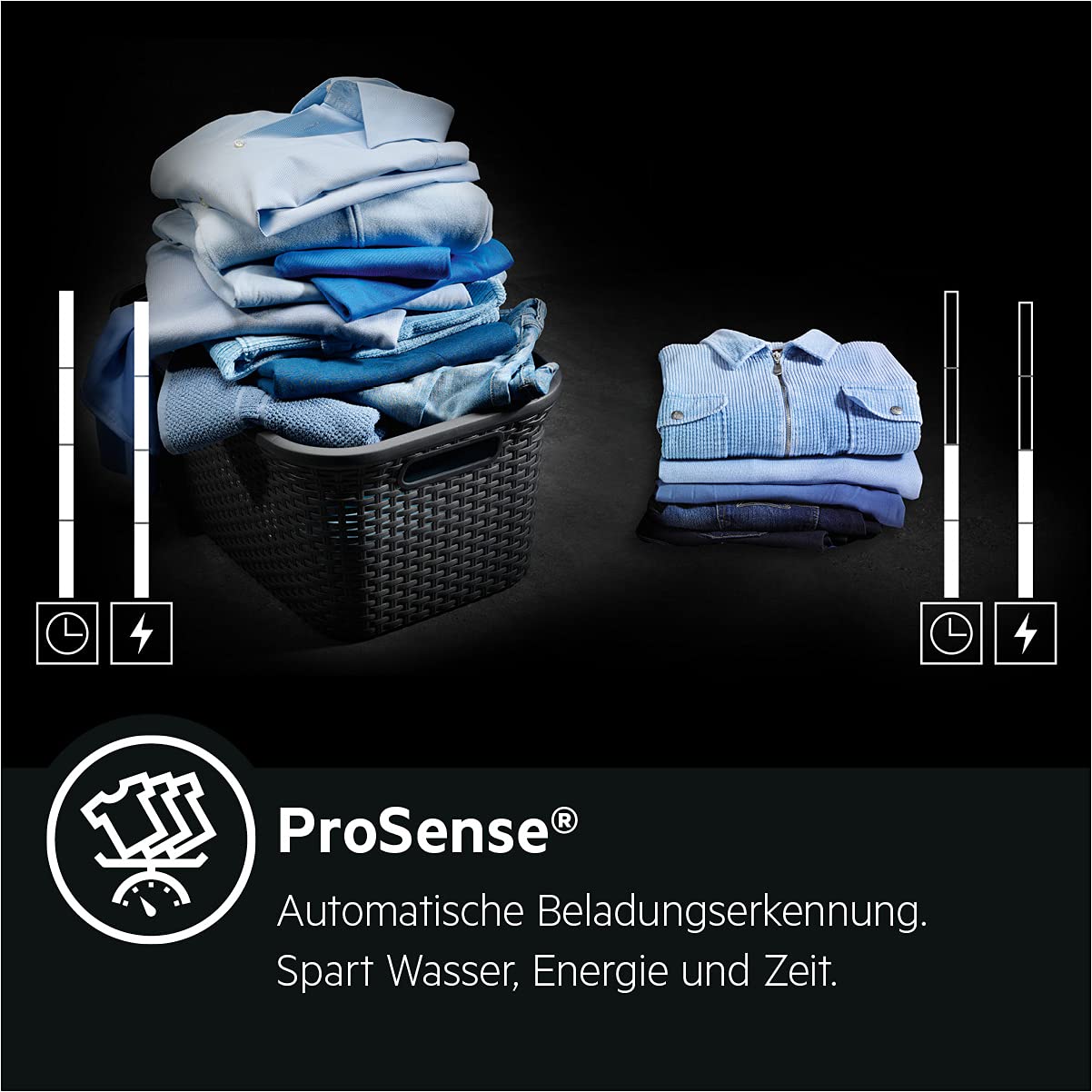AEG Waschtrockner, DualSense - schonende Pflege, 8 kg Waschen, 5 kg Trocknen, D, energiesparend, Mengenautomatik, Nachlegefunktion, ProSteam – Auffrischfunktion, 1600 U/min, Weiß, L7WBA60680