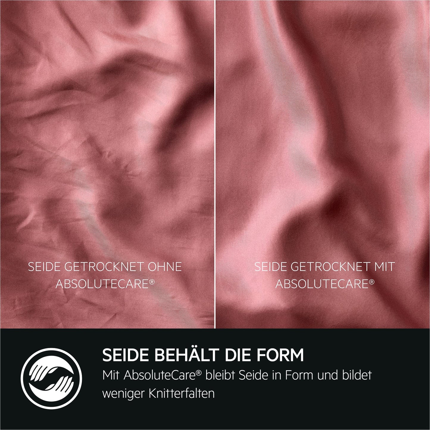 AEG Wärmepumpentrockner 8 kg, Testsieger der Stiftung Warentest, Serie 8000 AbsoluteCare - Wolle- und Seidetrocknung, C, Energiesparend, Trommelbeleuchtung, Knitterschutz, Schontrommel, TR8AMZ68